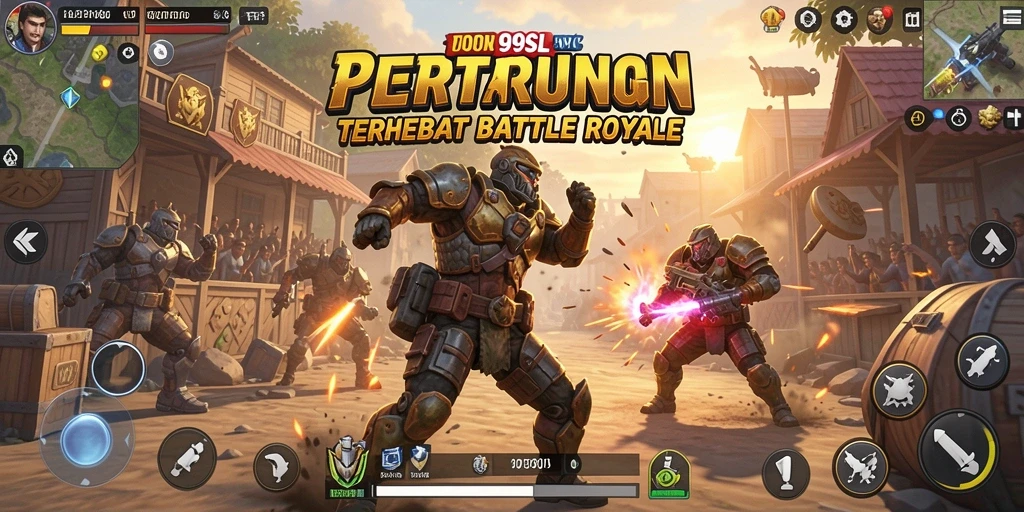 Gameplay seru dan mendebarkan di 99SL Battle Royale.