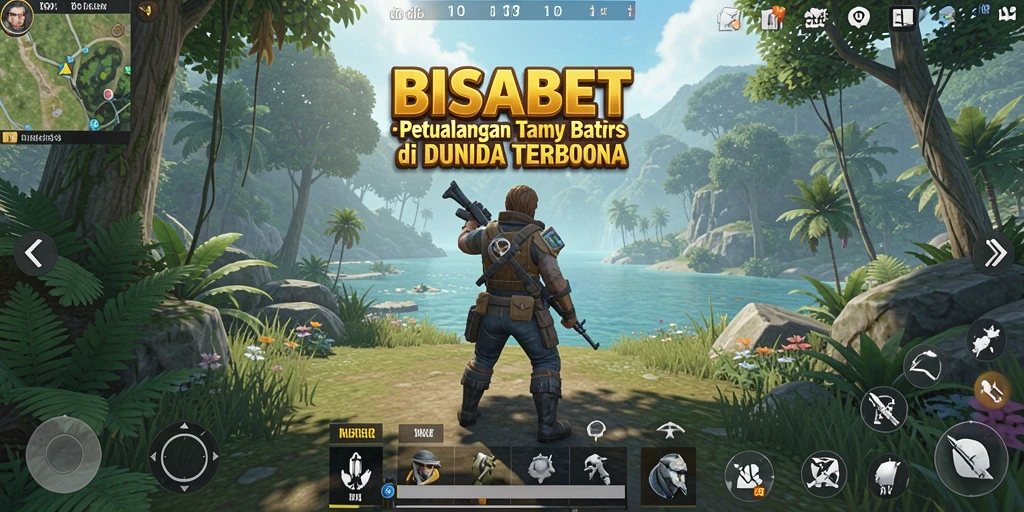 Gameplay seru dalam dunia terbuka BISABET yang penuh petualangan.
