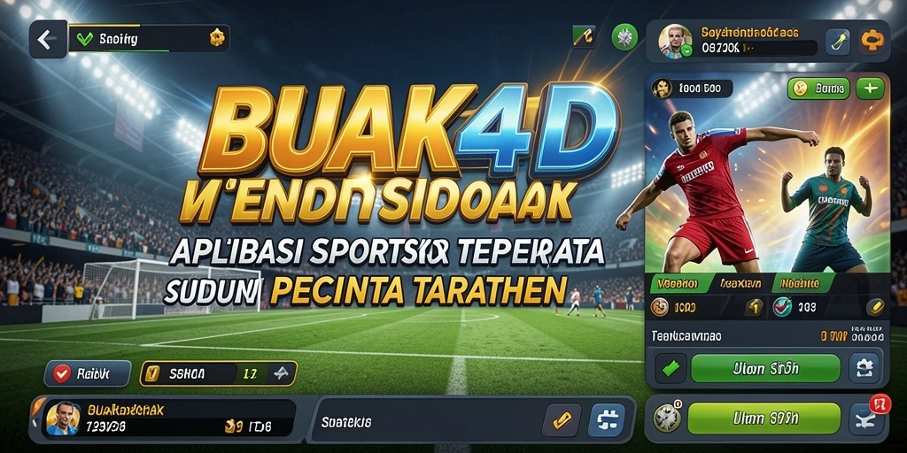 Tampilan antarmuka BUAH4D saat menampilkan berbagai pilihan taruhan Sportsbook.
