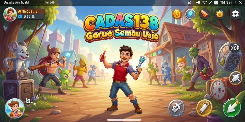 Tampilan gameplay dinamis dan menarik dari CADAS138.