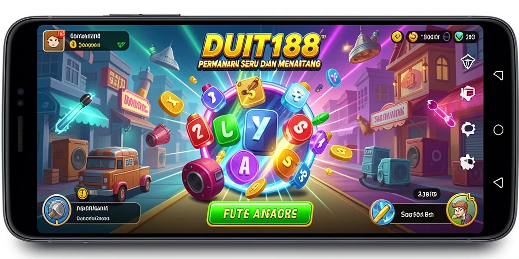 Tangkapan layar gameplay seru dari DUIT188 dengan berbagai tantangan.