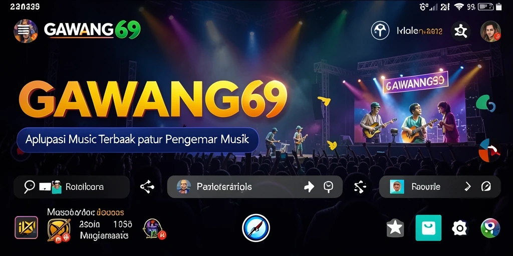 Tampilan gameplay menarik GAWANG69 dengan fitur lirik interaktif.