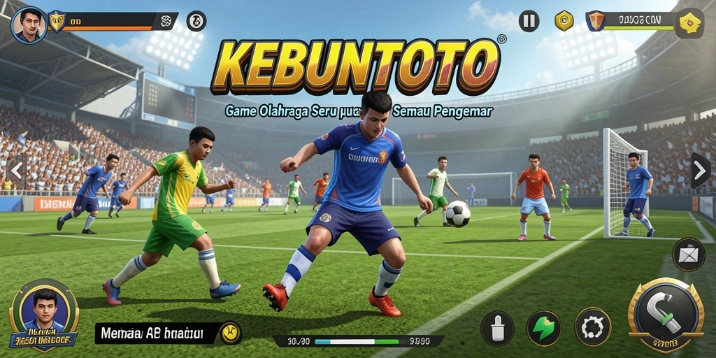 Screenshot menampilkan gameplay seru dari KEBUNTOTO.