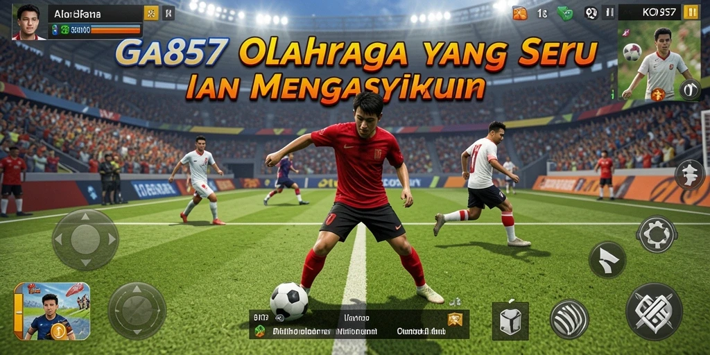 Tampilan gameplay menegangkan dari <strong>KO857</strong> dalam pertandingan olahraga.