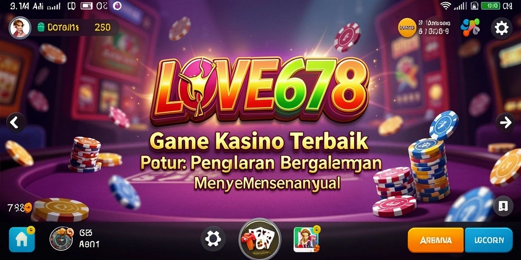 Tampilan gameplay Kasino yang seru dan mengasyikkan di LOVE678.