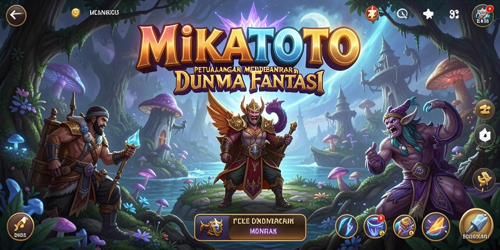 Screenshot MIKATOTO menampilkan karakter utama dalam aksi petualangan.