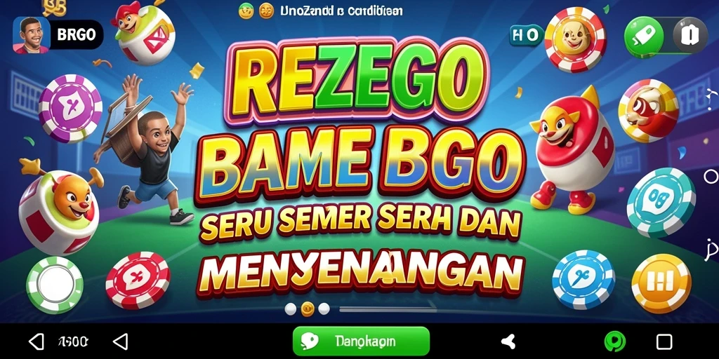 Tampilan gameplay seru di REZEGO, permainan Bingo penuh warna.