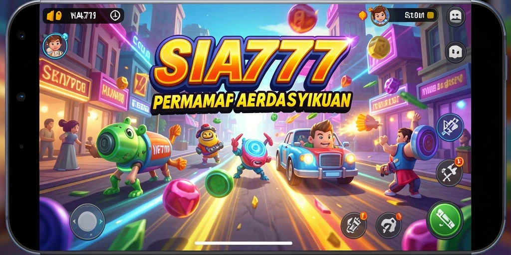 Tampilan gameplay SIA777 yang menarik dan penuh warna.